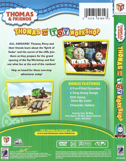 Thomas and the Toy Workshop (DVD) - Thomas the Tank Engine Wikia - Wikia