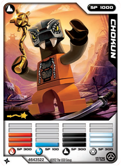 Card 17 - Chokun - Ninjago Wiki