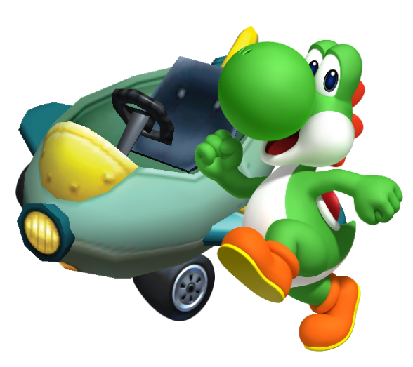 Yoshi From Mario Kart 3249