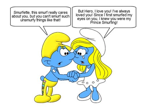 Image - Hero And Smurfette's Feelings.jpg - Smurfs Fanon Wiki