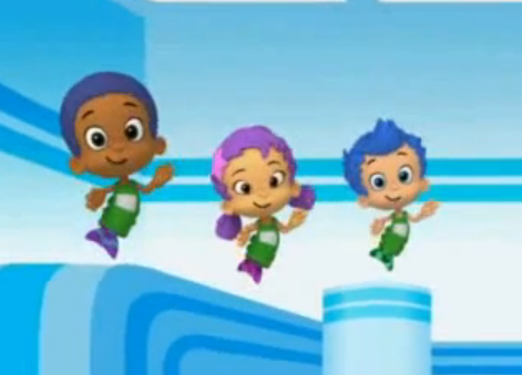 Image - Oona and goby and gil. awww.png - Bubble Guppies Wiki