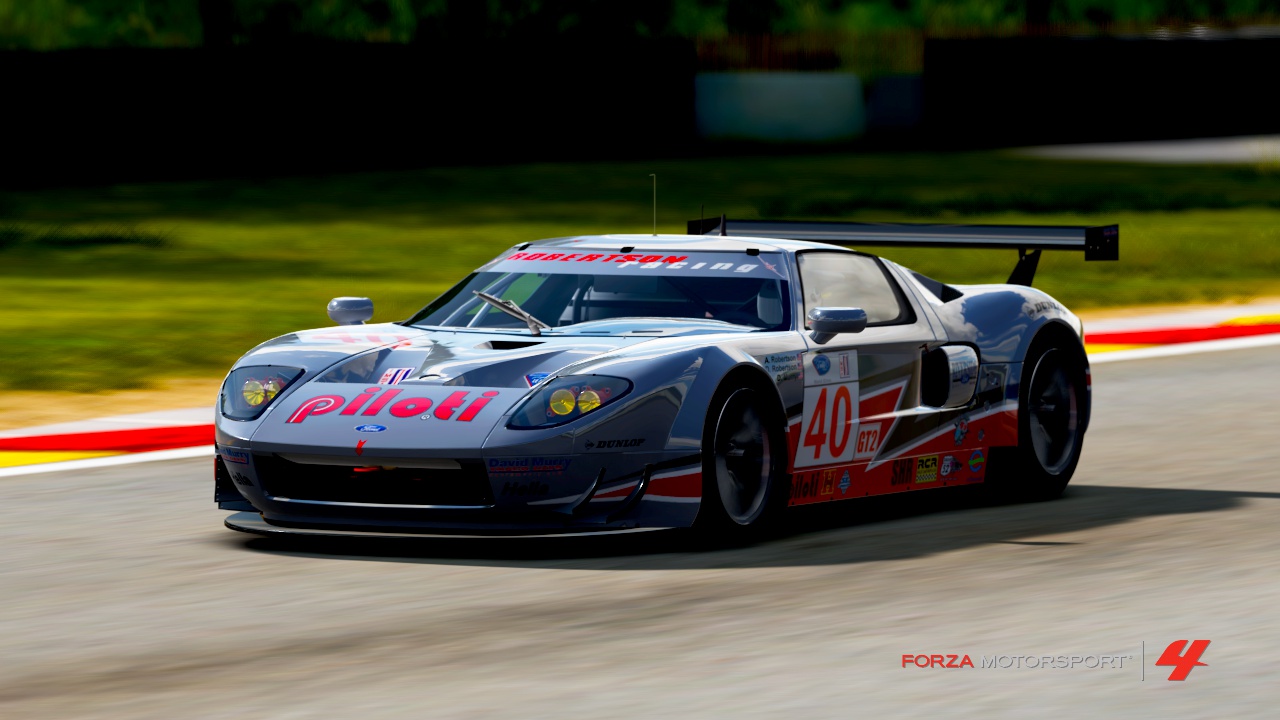 2009 #40 Robertson racing ford gt #10