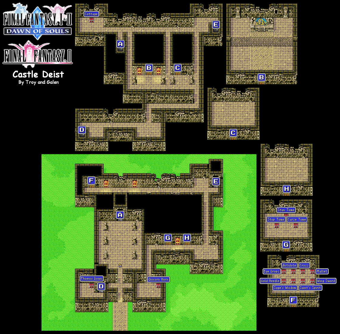 FF2 Coliseum Map