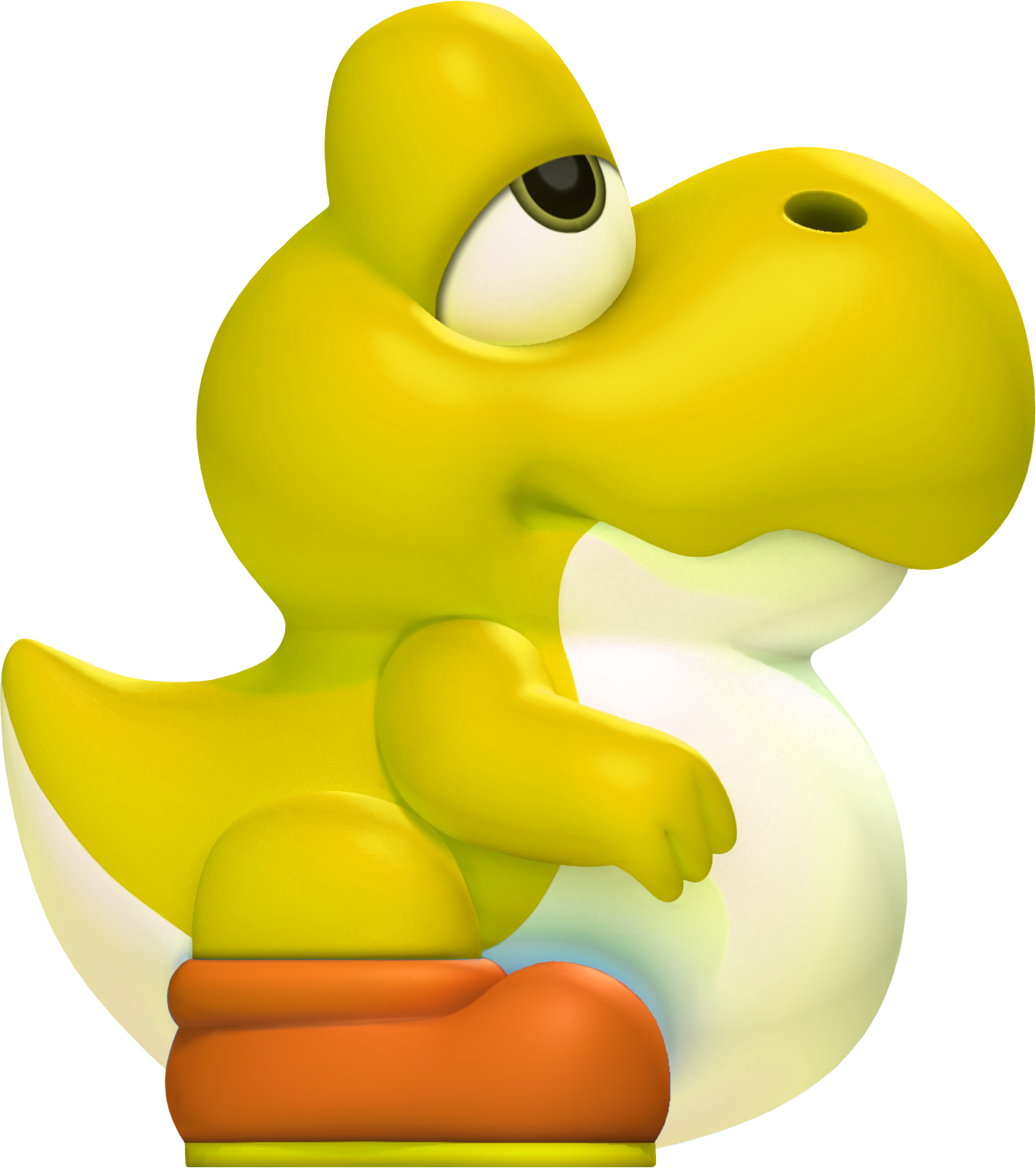 Image - Yellow Baby Yoshi 3D.png - Fantendo, the Video Game Fanon Wiki