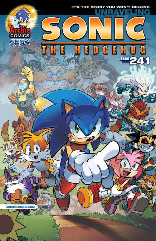 Archie Sonic the Hedgehog Issue 241 - Mobius Encyclopaedia - Wikia