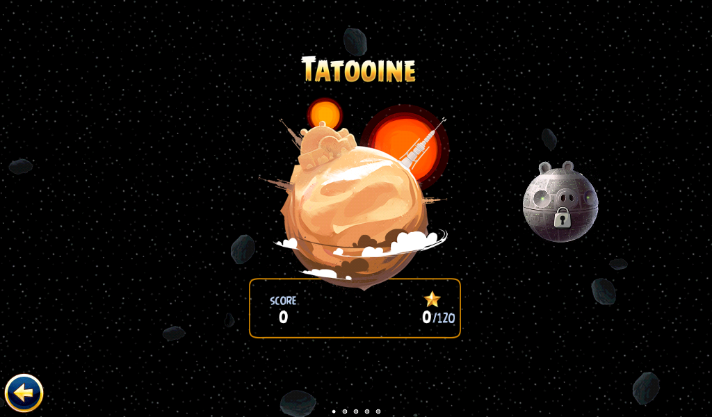 Angry birds star wars tatooine level 1 25 golden egg