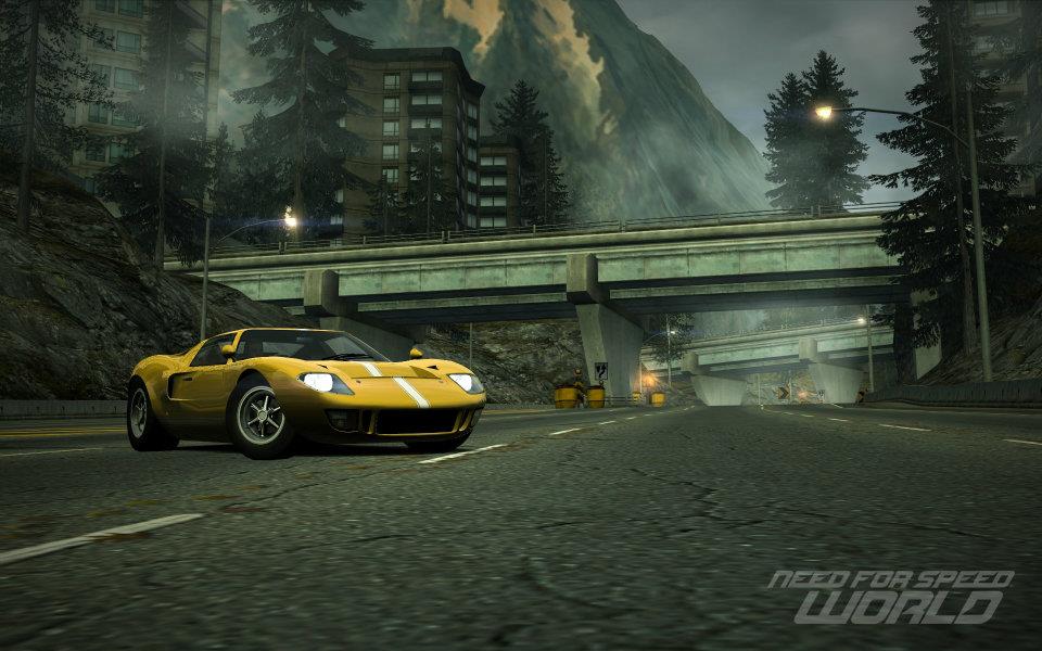 Yellow ford gt40 #5