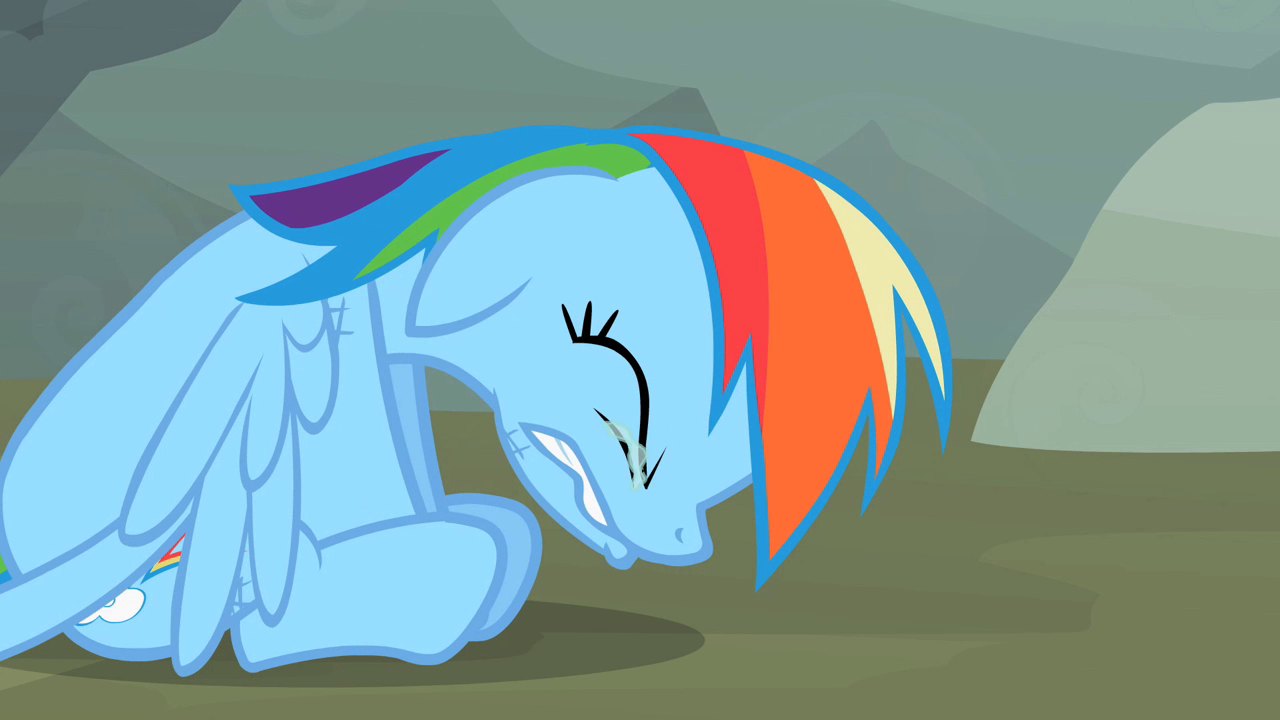 Image - Rainbow Dash on the verge of tears S2E07.png - My Little Pony ...