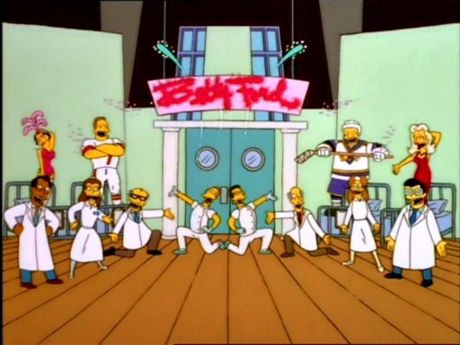 Simpsons betty ford clinic song #10