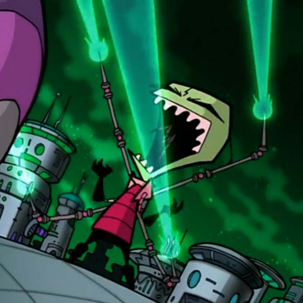 Image - Zim shooting lazers.png - Invader ZIM Wiki