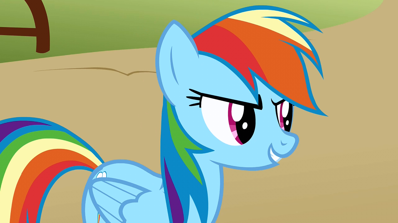 Image - Rainbow Dash determined S1E13.png - My Little Pony Friendship ...