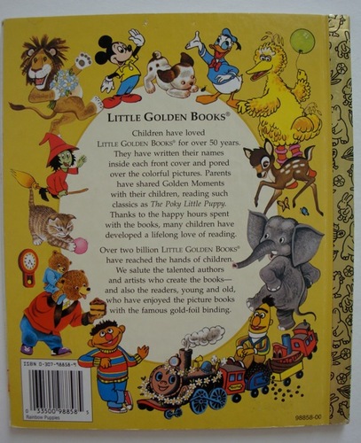 Image - Little golden book back cover 2.jpg - Disney Wiki - Wikia