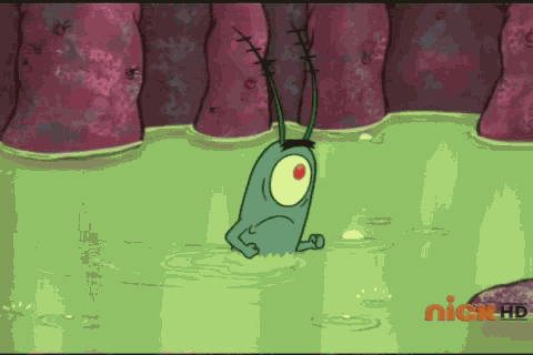 Image - Plankton Running In Pearl's Stomach.png - THE ADVENTURES OF ...