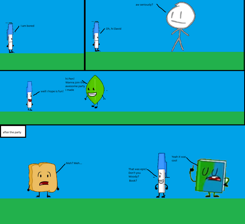 Image - Bfdi comic 1.png - World of Smash Bros Lawl Wiki