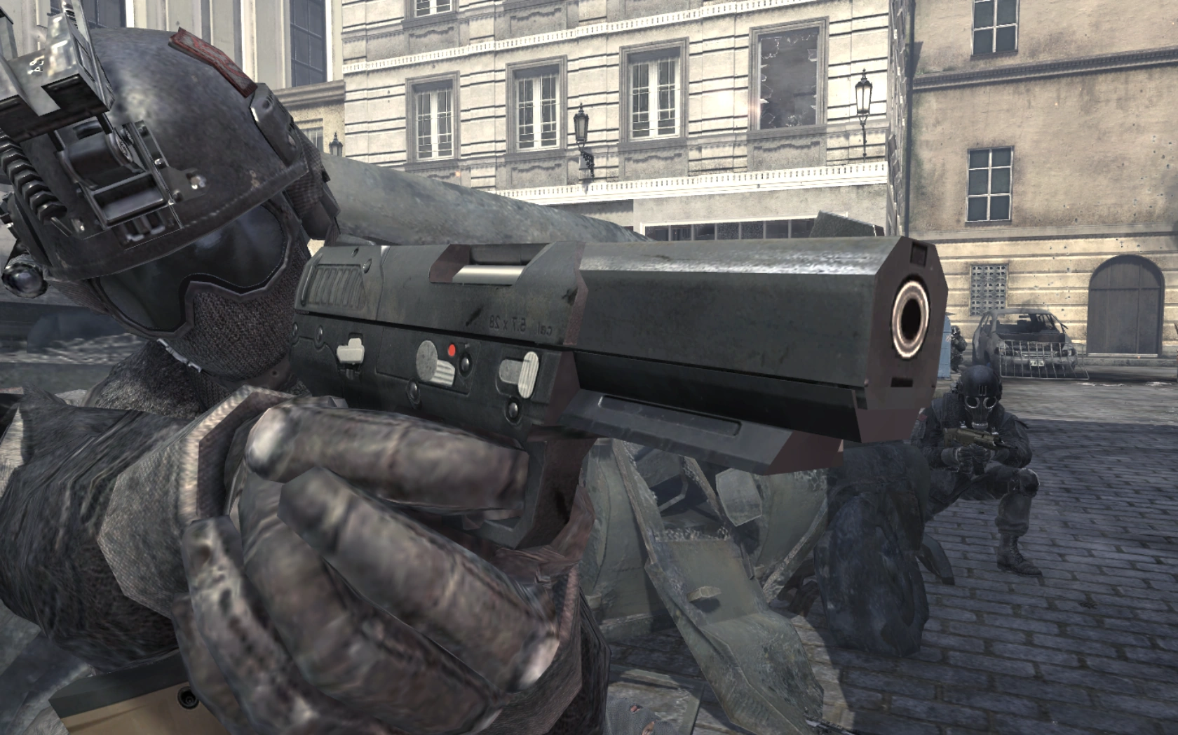 Image - Russian Commando aiming Five Seven Survival Mode MW3.png - The ...