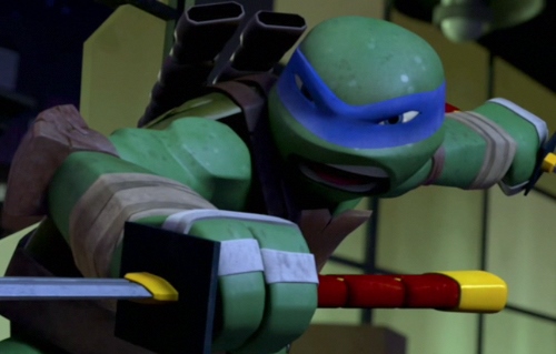 Image - Leonardo with katanas.jpg - TMNTPedia