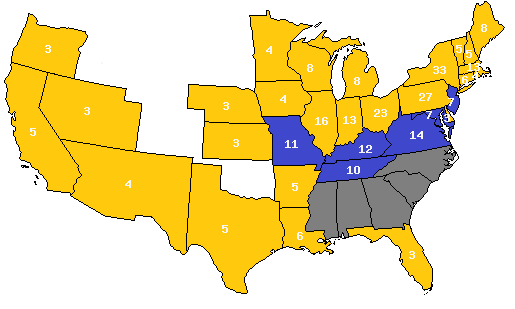 1868 United States Presidential Election (Rough and Ready ...