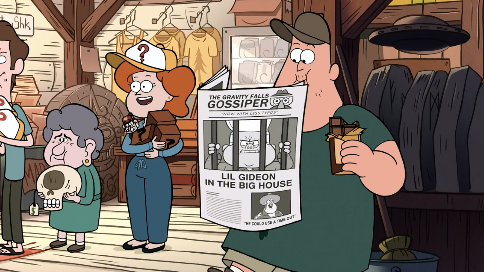 Image - S1e20 Lil Gideon in the big house.png - Gravity Falls Wiki