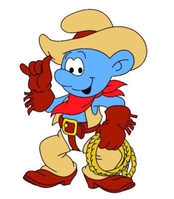 Image - Wooly In Cowboy Outfit.jpg - Smurfs Fanon Wiki