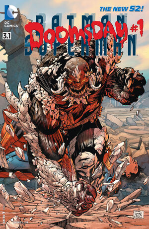Cover for Batman/Superman #3.1 Doomsday (2013)
