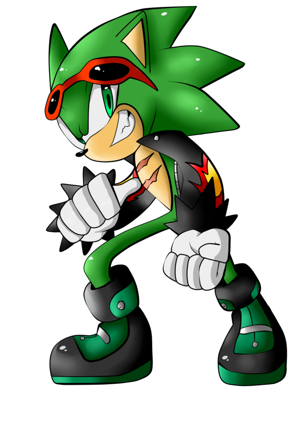 Image - Scourge the hedgehog by nyanana-d4qi38x.png - World of Legends ...