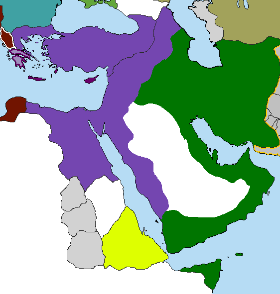 Abbasid Caliphate (Fall of Constantinople 675AD) - Alternative History