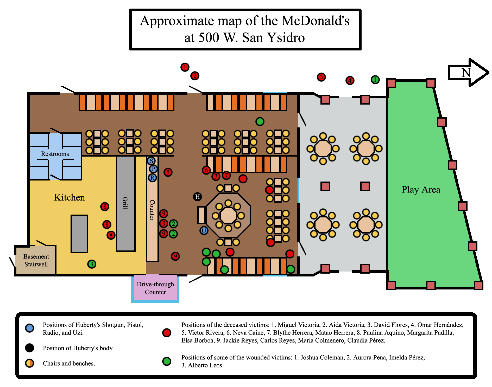 McDonald's Map