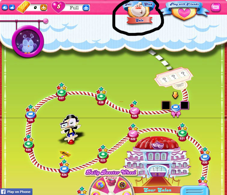 Yeti Shop - Candy Crush Saga Wiki