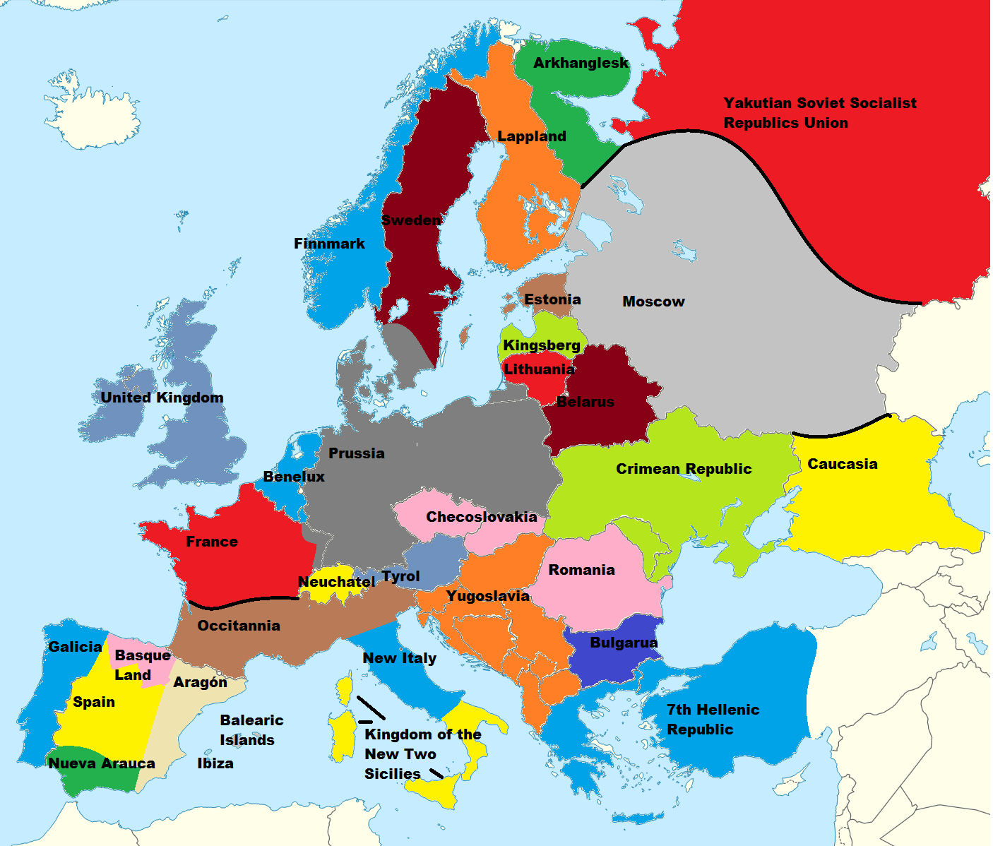 Europe - Alternative History