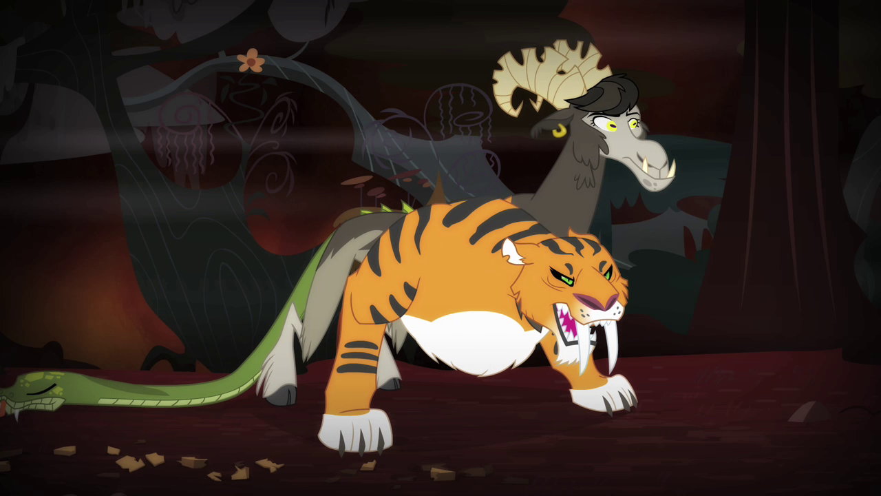 Image - Chimera looking S4E17.png - My Little Pony Friendship is Magic Wiki