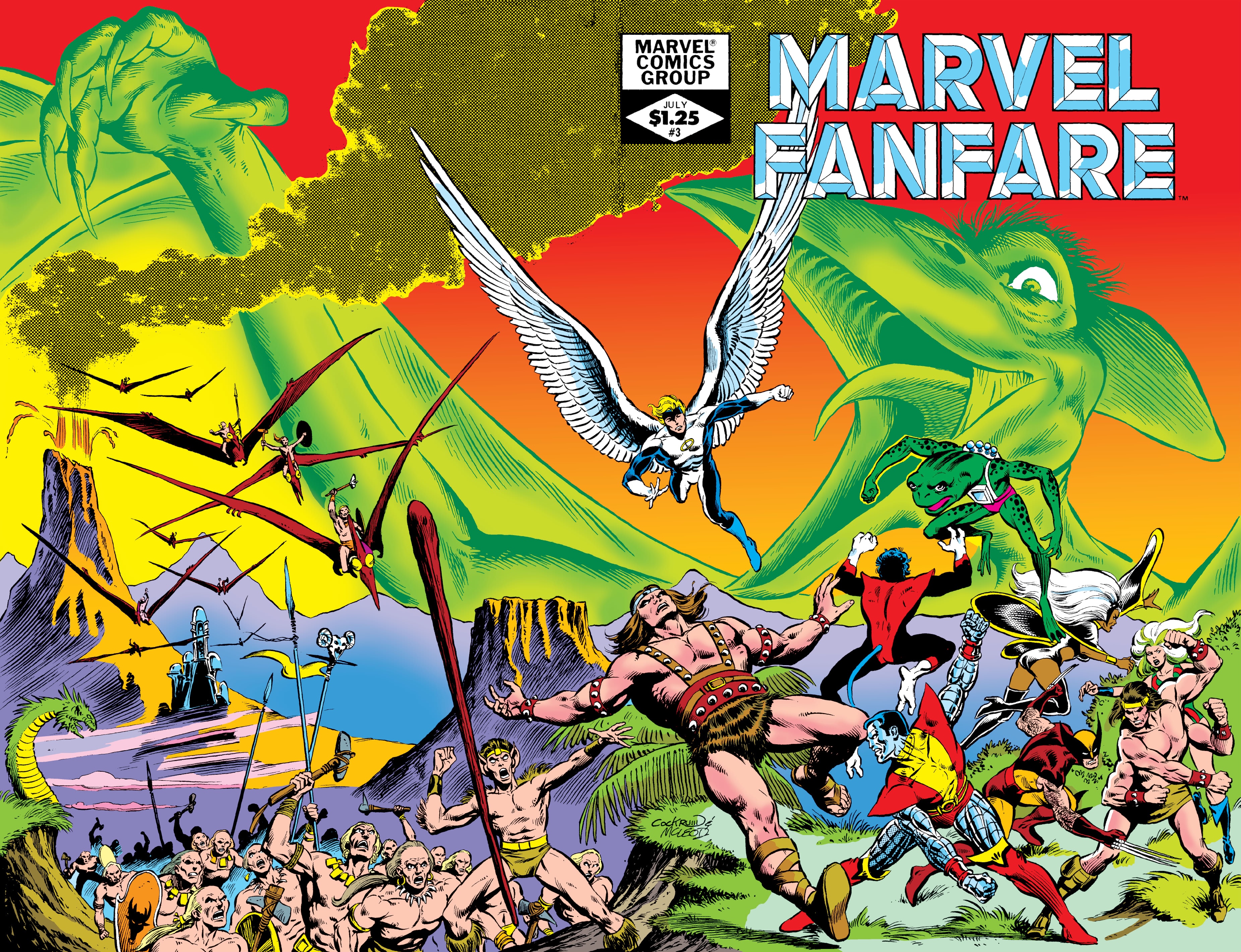 Marvel Fanfare Vol 1 3 - Marvel Comics Database