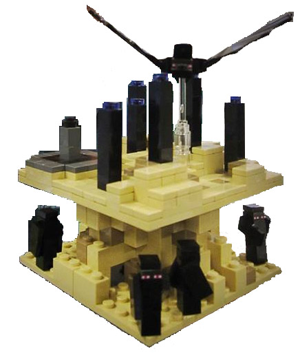 LEGO-Minecraft-Micro-World-The-End-21107-2014-Summer-Set