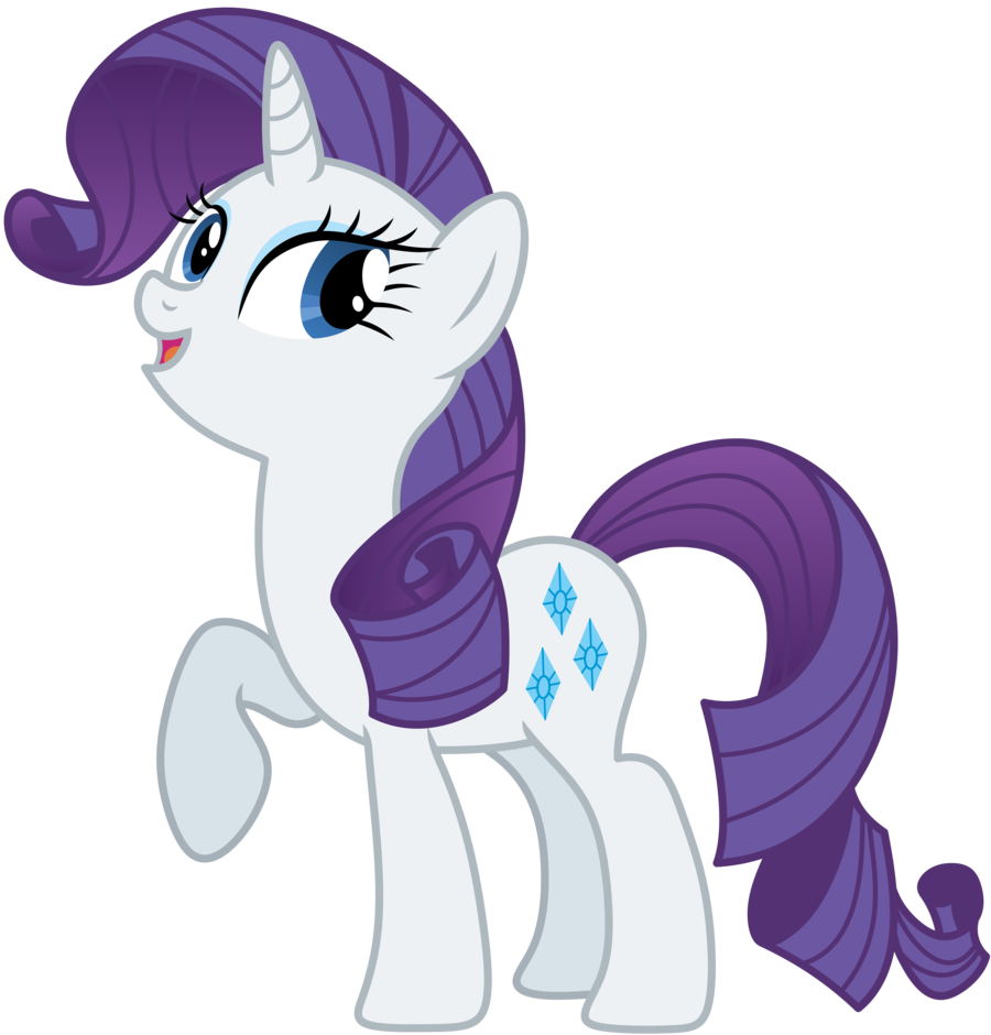 Image - Happy Rarity with leg in air.png - Flutterbutter Wiki