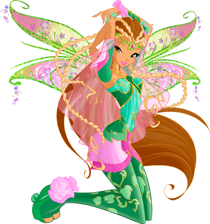 Image - Winx Club Flora Bloomix pose.png - Magical Girl (Mahou Shoujo ...