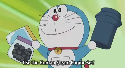 Human Steam Engine Set - Doraemon Wiki