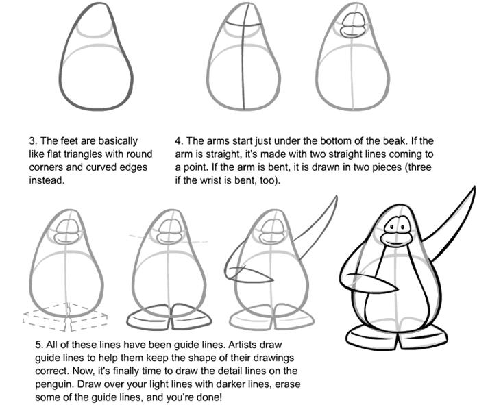 Image - How to draw a penguin.jpg - Club Penguin Wiki - The free ...