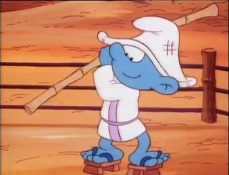 Karate Clumsy - Smurfs Wiki