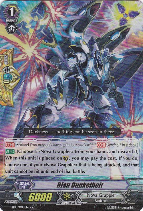 Blau Dunkelheit - Cardfight!! Vanguard Wiki