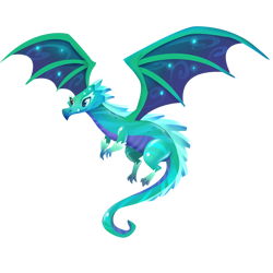 Image - Emerald Dragon Adult.png - Fantasy Forest Story Wiki