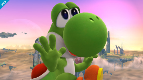 Image - Yoshi SSB4 Artwork 1.jpg - Smashpedia, the Super Smash Bros. wiki.