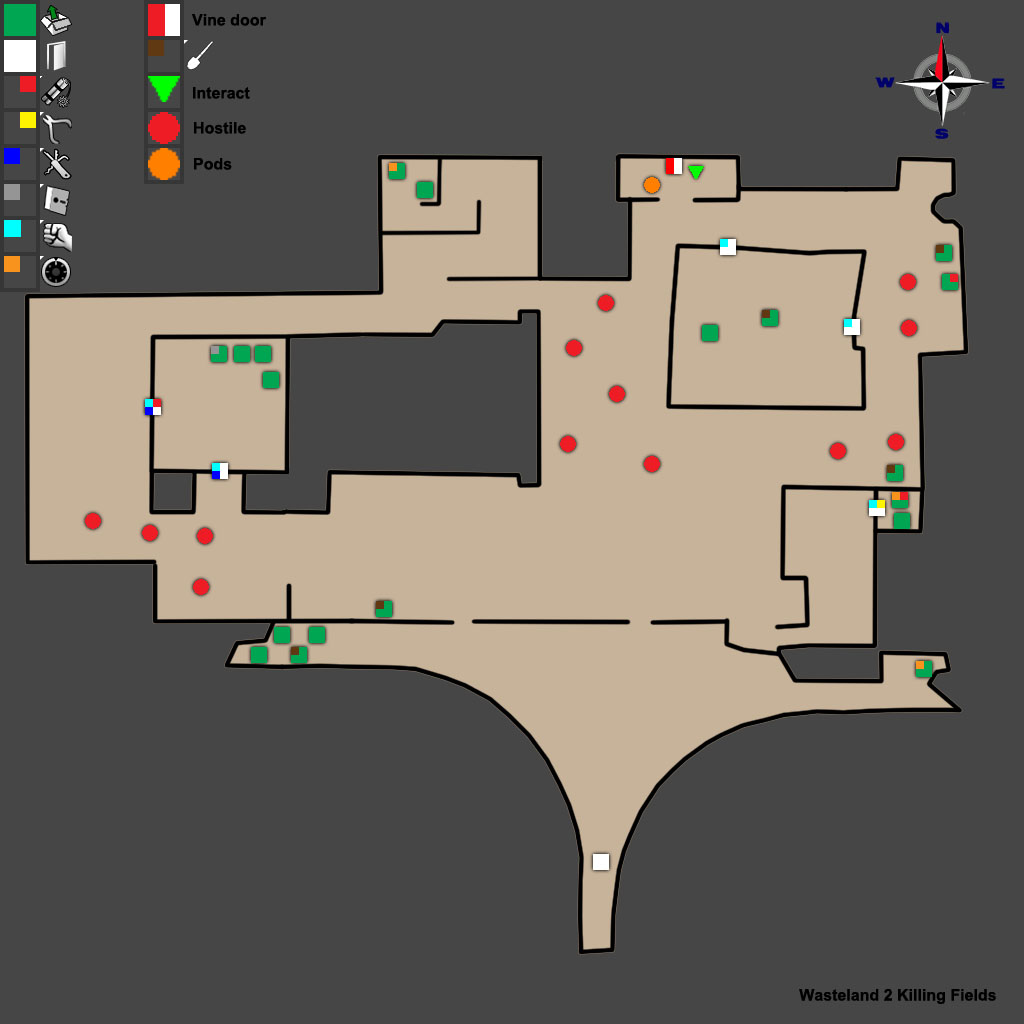 Ag Center/Killing Fields - Wasteland Wiki - Wasteland, Wasteland 2 and more