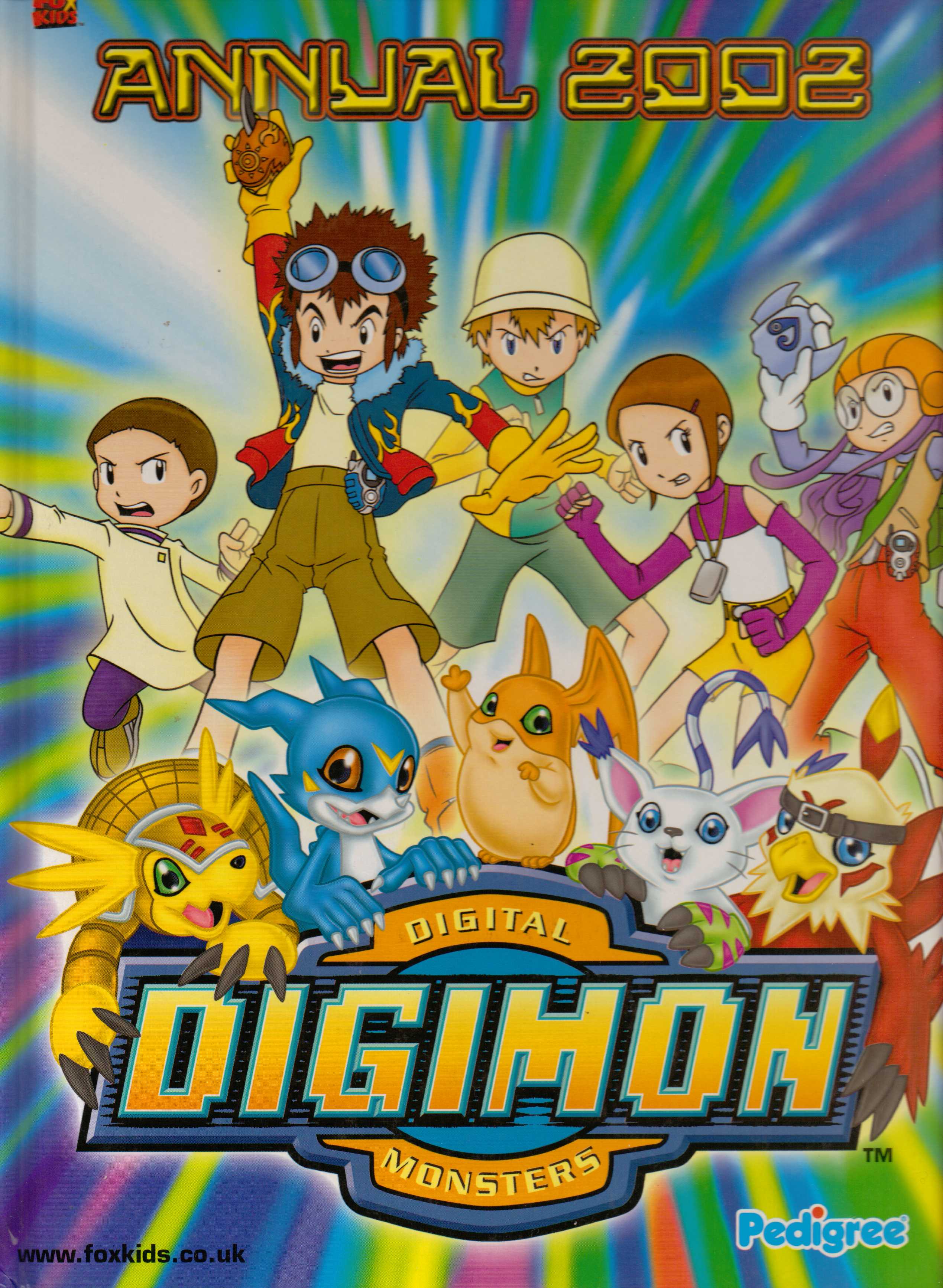 Digimon Annual 2002 - Digimon Wiki: Go on an adventure to tame the ...