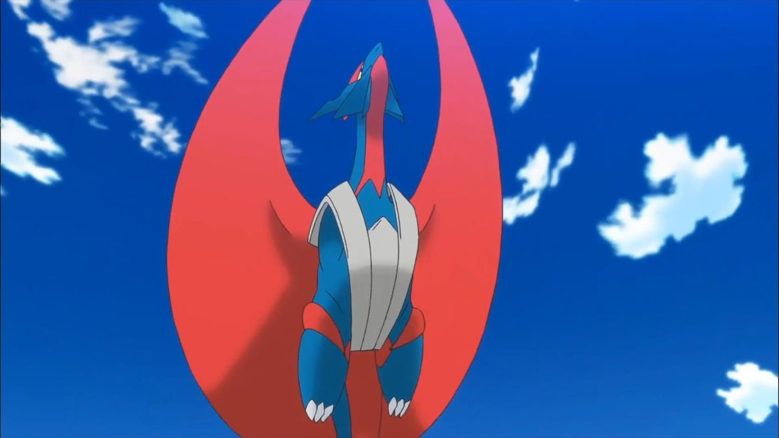 Image - Mega Salamence Trailer Anime.png - The Pokémon Wiki - Wikia