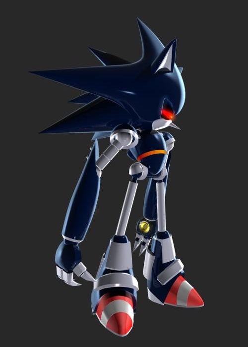 Turbo Mecha Sonic - Villains Wiki - Wikia