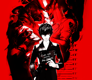 Protagonist P5 with Persona