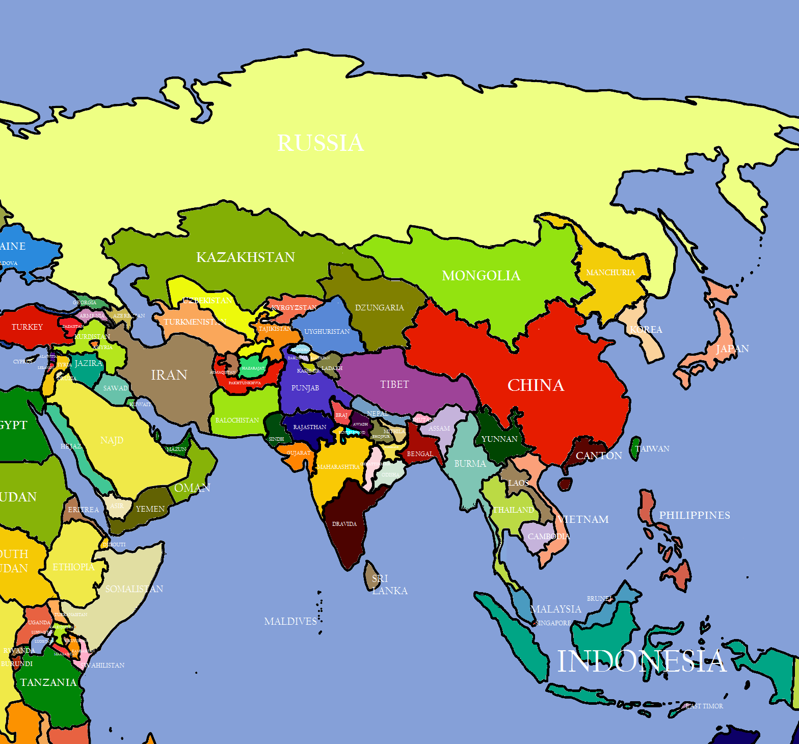 Top 101+ Images Nepal On A Map Of The World Superb