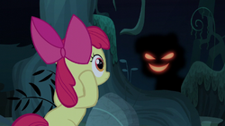 Apple Bloom confronted by her shadow S5E4